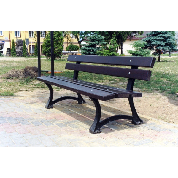 Ławka żeliwna L-04a